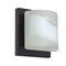 Besa Lighting Paolo Mini Sconce, Opal-Frost, Bronze Finish, 1x5W LED 1WS-787399-LED-BR - alternate 1